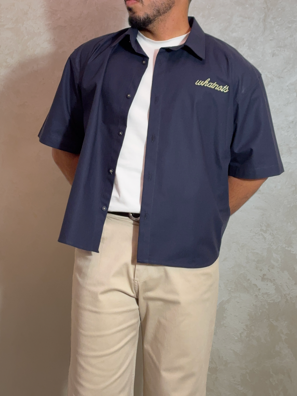 Essential Whatnots Navy Shirt