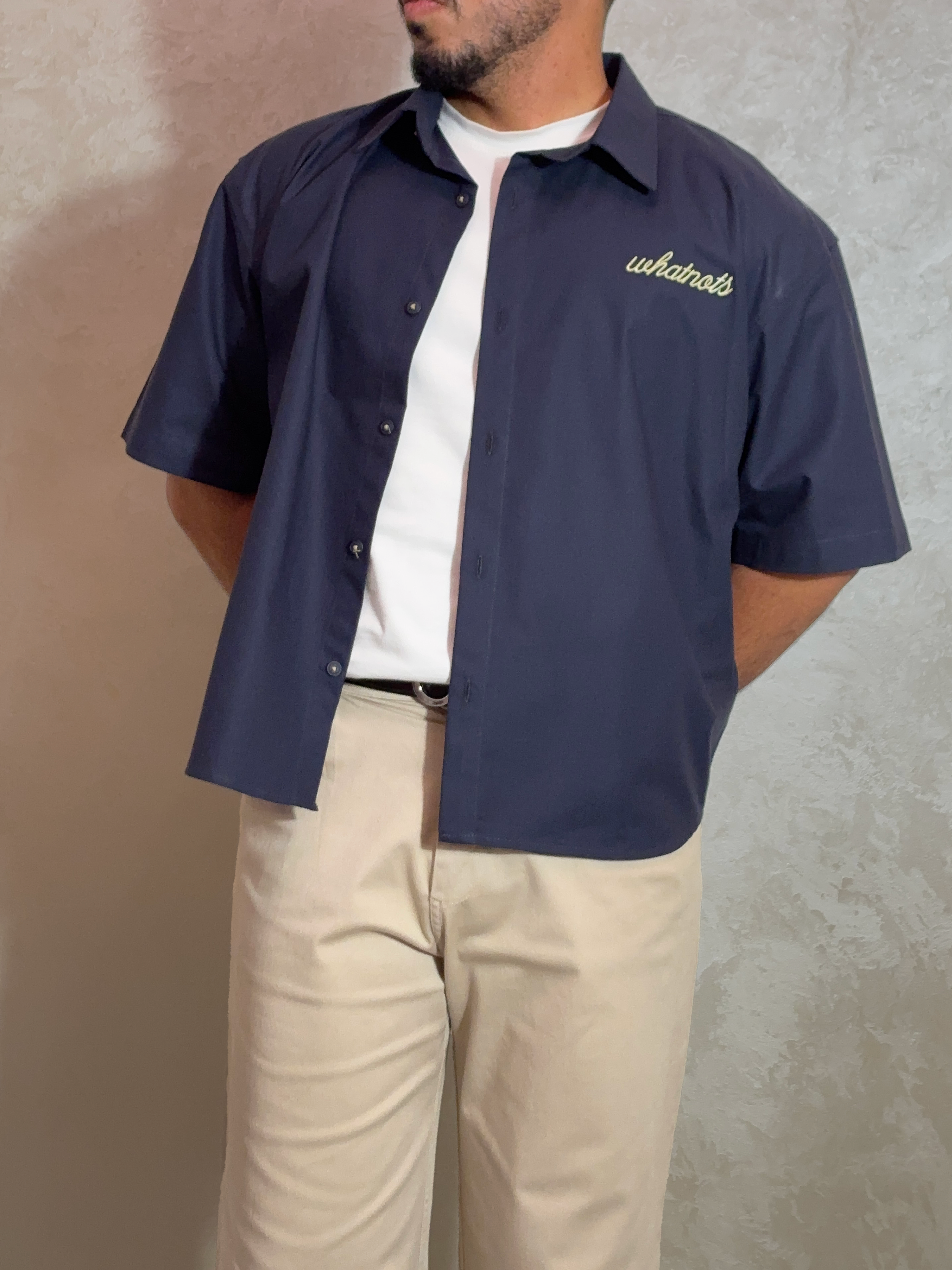 Essential Whatnots Navy Shirt