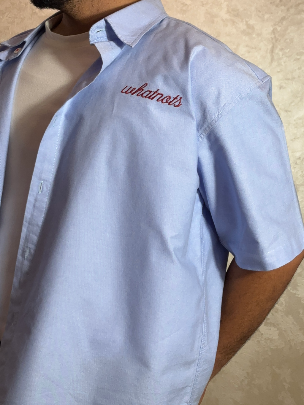 Essential Whatnots Light Blue Shirt